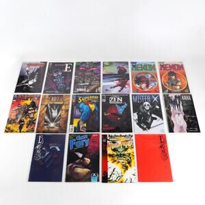 16 Comic Books Graphic Novel Issues Various Bulk Assortment Mixed Magazine Lot